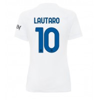 Dres Inter Milan Lautaro Martinez #10 Preč pre Ženy 2023-24 Krátky Rukáv